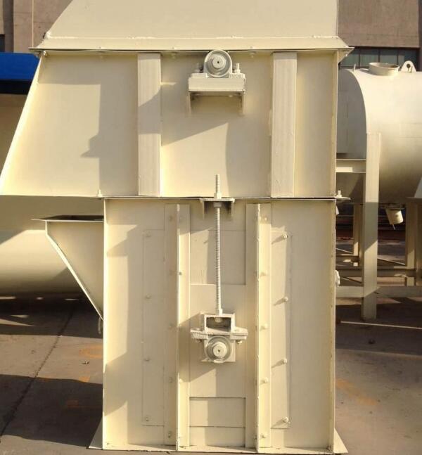 垂直斗式提升機(jī)料斗接觸殼體如何解決？